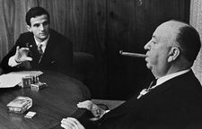 Alfred Hitchcock and François Truffaut creating Le Cinéma selon Hitchcock